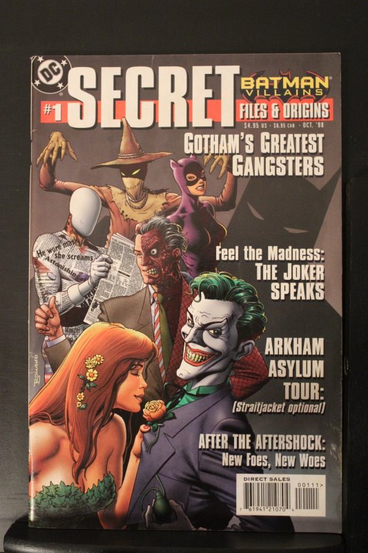 Batman Villains Secret Files & Origins 1998 Super-high-grade NM or better Joker