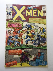 The X-Men #9 (1965) VG Condition moisture stain