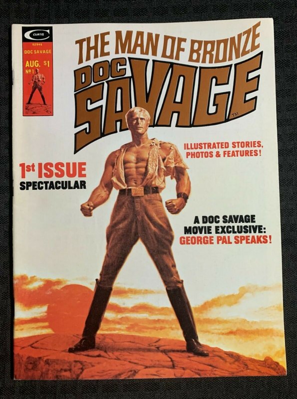 1975 DOC SAVAGE Magazine #1 FN+ 6.5 John Buscema / Tony DeZuniga