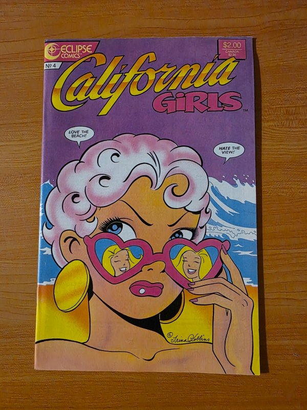 California Girls #4 ~ NEAR MINT NM ~ 1987 Eclipse Comics