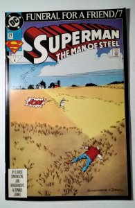 Superman: The Man of Steel #21 (1993) DC Comic Book J751