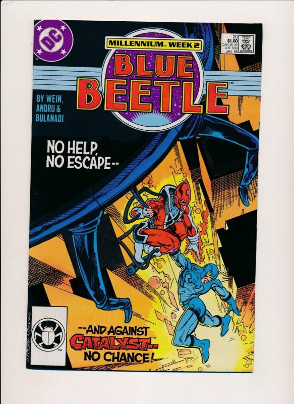 DC Comics BLUE BEETLE lot #4,10,12,20 ('86-87) ~ VF/NM (PF199) 4 Comics