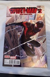 Spider-Man #1  (2016) Miles miracles solo series first print