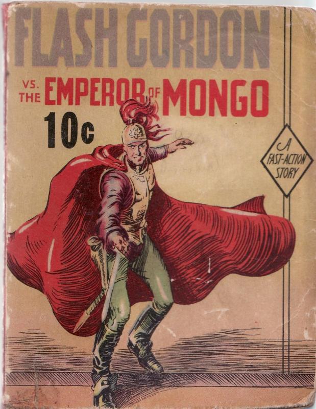 FLASH GORDON VS. THE EMPEROR OF MONGO-FAST ACTION BOOK VG