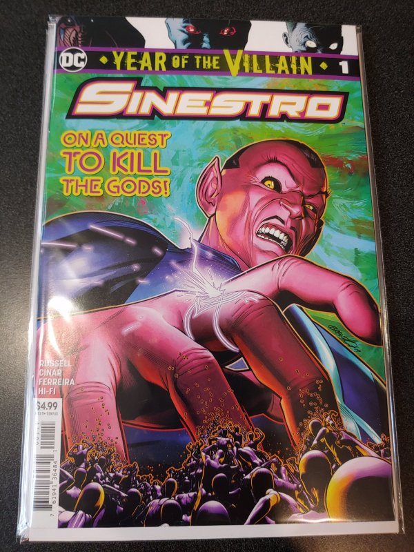 ​SINESTRO #1 NM YEAR OF THE VILLIAN