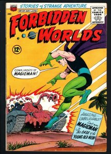 FORBIDDEN WORLDS #127-1965-SILVER-AGE SCI-FI-ACG-MAGICMAN-FN FN