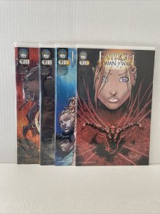 Michael Turners Fathom Dawn Of War Zero  #0 1 2 3 Lot Of 4