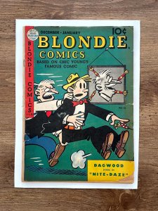 Blondie Comics # 15 VG King Features Golden Age Comic Book Chic Young 10 J839