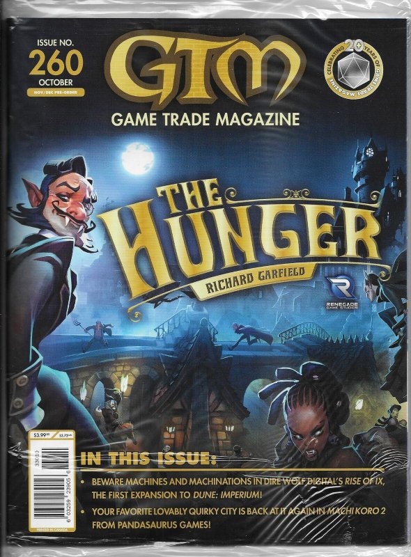 Game Trade Magazine #260 Sealed with Promo Cards (GTM, 2021) New!