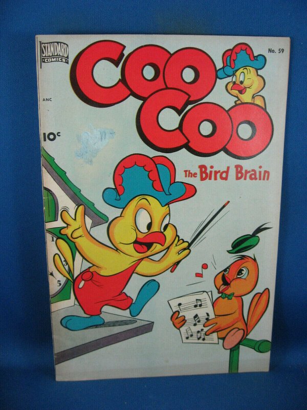 COO COO COMICS 59 VG F 1951 STANDARD SUPER MOUSE