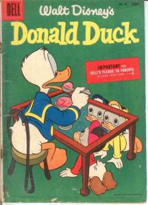 DONALD DUCK 43 GOOD Sept.-Oct. 1955 COMICS BOOK