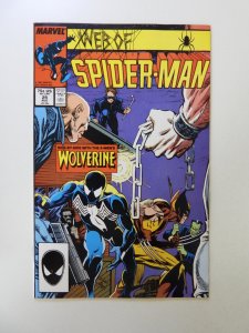 Web of Spider-Man #29 Direct Edition (1987) VF+ condition