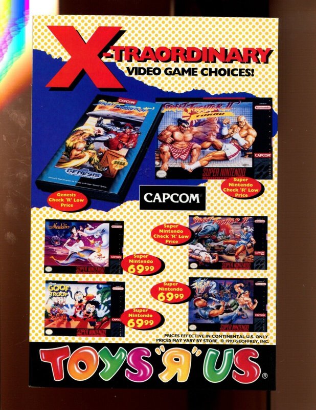 XMen 1 Toys 'R' US Limited Edition (9.2) 1993 Comic Books