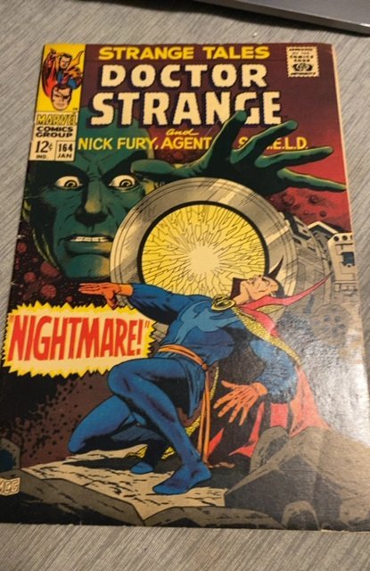 Strange Tales #164 (1968)nightmare appears mid upper grade