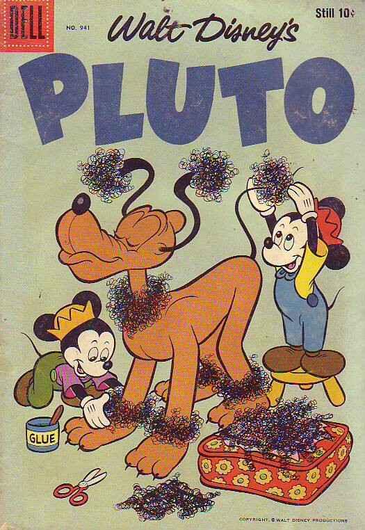 Four Color #941 (Oct-58) VG/FN Mid-Grade Mickey Mouse, Pluto