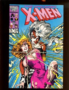 Uncanny X Men #214 - Dazzler Joins The X Men! (8.0) 1987