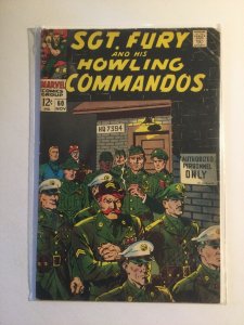 Sgt. Fury and His Howling Commandos 60 Very good vg 4.0 Marvel