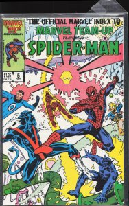 The Official Marvel Index to Marvel Team-Up #5 (1986)