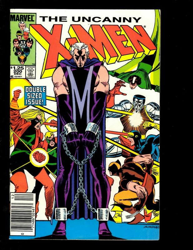 10 Uncanny X-Men Marvel Comics # 192 193 194 195 196 197 198 199 200 202 SM13