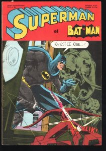 Superman et Batman #39 1971-Superman origin retold-Supergirl & Batman appear-...