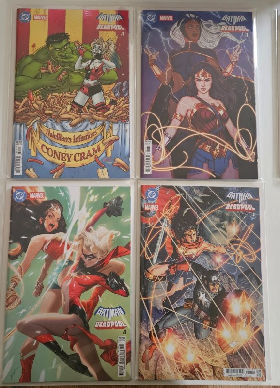 Batman/Deadpool #1 - Lot of 14 DC/Marvel 2025