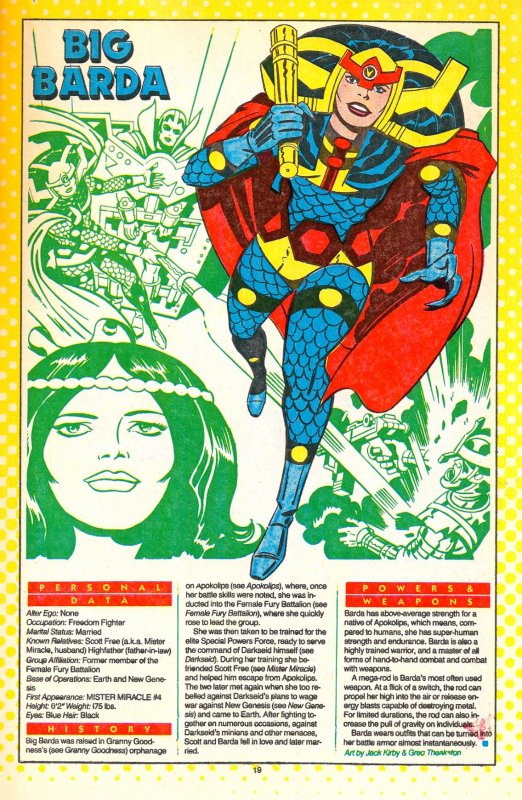 Aquaman! Batman! Blue Beetle!  WHO'S WHO: DEFINITIVE DIRECTORY of DCU #1...