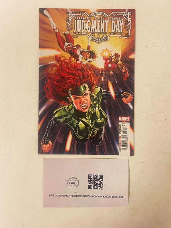 Judgement Day #3 NM Marvel Comic Book X-Men Avengers Eternals 37 MS28