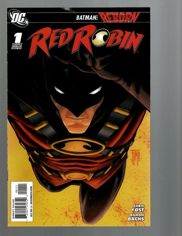 12 DC Comics Red Robin # 1 2 3 4 5 6 7 8 9 10 11 12 J439