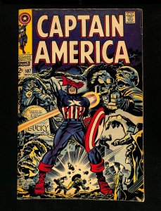 Captain America #107 1st Doctor Faustus Red Skull Cover!