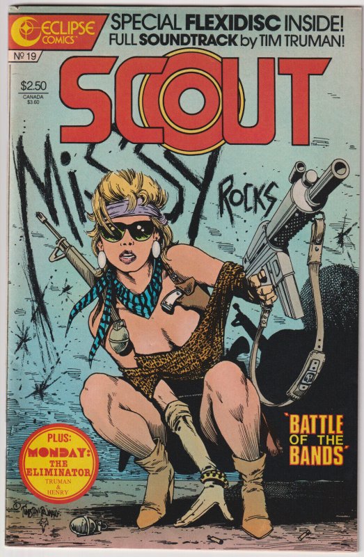 Eclipse Comics! Scout! Issue 19! 