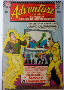 Adventure Comics #348 (2.0, 1966) Staple Detached, 1st app of Dr. Regulus, Or...