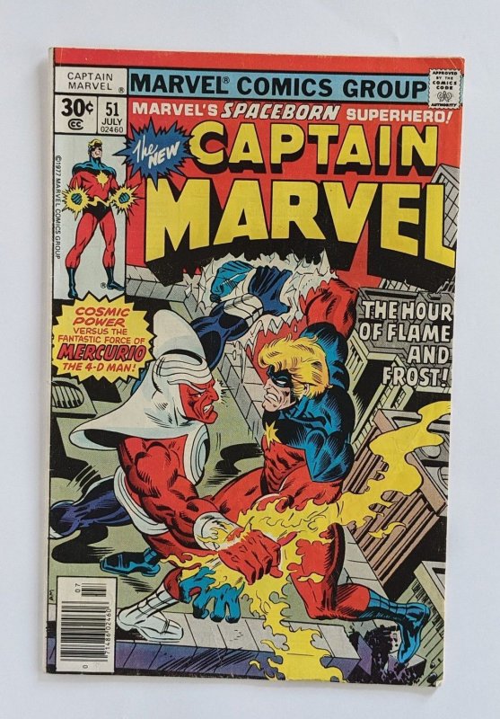 Captain Marvel #51 (1977)  FN-