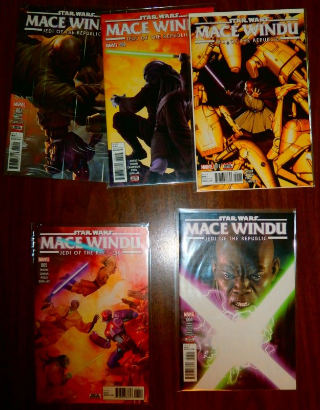 Star Wars  : Mace Windu   #1-5 (complete set)