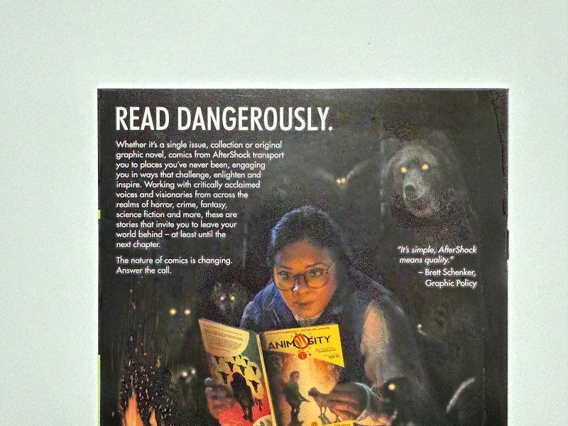 A Calculated Man # 1 NM Rooth Happy Variant Cover Aftershock Comic Book 6 J402