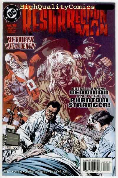 RESURRECTION MAN #18, NM+, DeadMan, Death=new powers, more in store