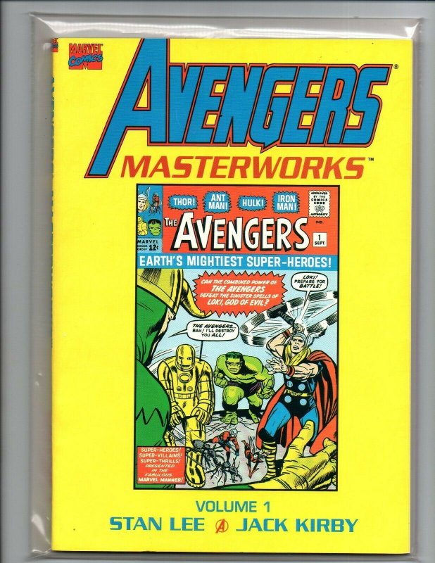 Avengers Masterworks volume 1 TPB - Stan Lee - Jack Kirby - New