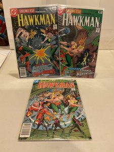 Showcase Hawkman Set #101 (F)  #102 (F/VF)  #103 (F/VF)  1978  Joe Kubert!