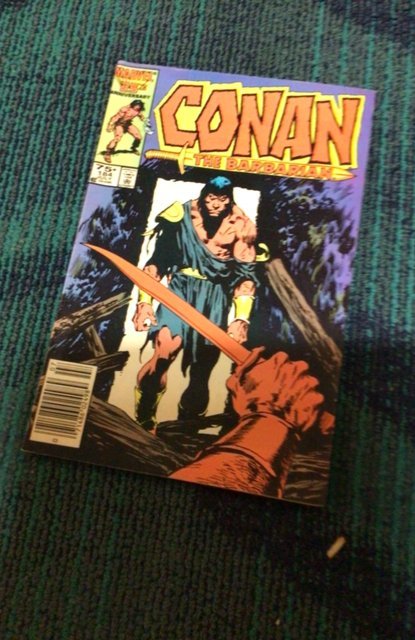 Conan the Barbarian #184 (1986) Swords! Buscema art! High-Grade NM-
