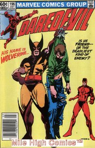 DAREDEVIL  (1964 Series)  (MAN WITHOUT FEAR) (MARVEL) #196 NEWSSTAND Very Good 