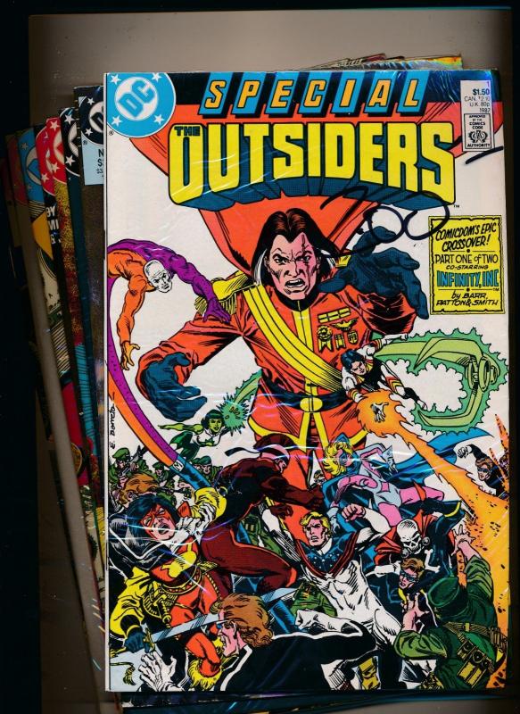 DC SET of 26- SPECIAL OUTSIDERS #1-#26 +Special #1 & Annual #1 F/VF  (PF99)