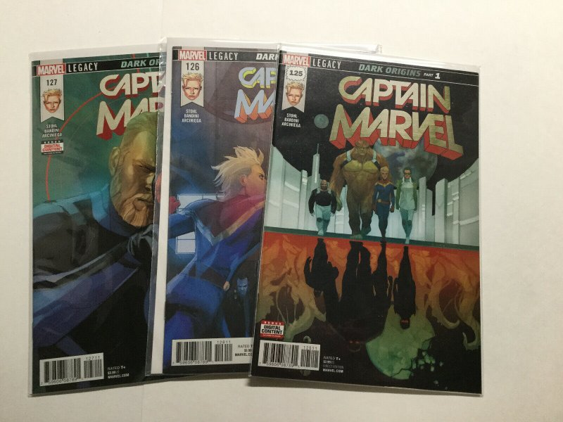 Captain Marvel 1-10 125-127 Lot Run Set Near Mint Nm Marvel