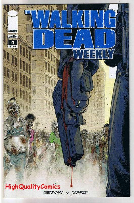 WALKING DEAD WEEKLY #4, NM, Zombies, Horror, Robert Kirkman, 2011, Brains, Flesh