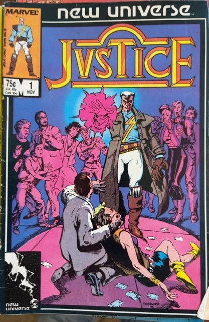 Justice #1 Direct Edition (1986) Justice 