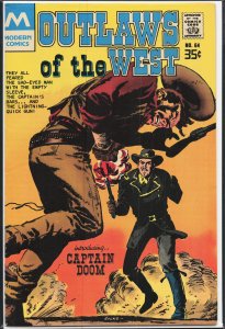 Outlaws of the West #64 (1967) Captain Doom