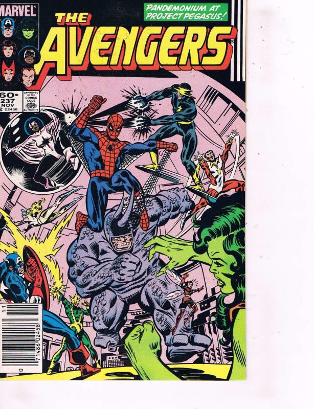 7 Avengers Marvel Comic Books # 233 234 235 236 237 238 239 Iron Man Vision MM6