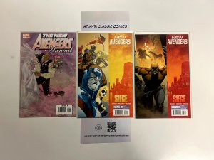 3 The New Avengers Marvel Comic Books # 1 63 64 Thor Defenders Spiderman 48 JS23