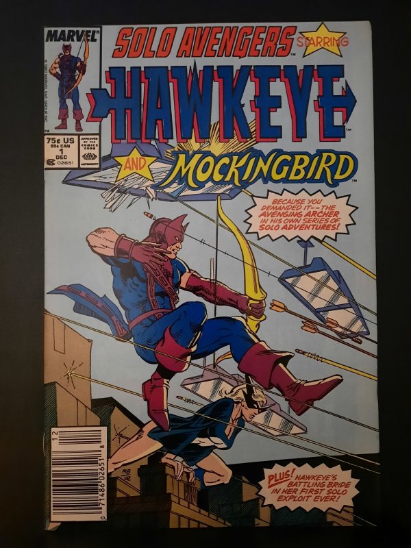 Solo Avengers #1 (1987) VF
