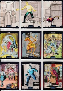 Dark Dominion # 0 Trading Cards  Rare Steve Ditko painted art ! 81 Cards !