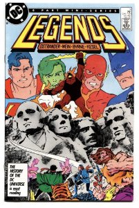 Legends #3 DC comic book 1987 first new  Suicide Squad  deadshot