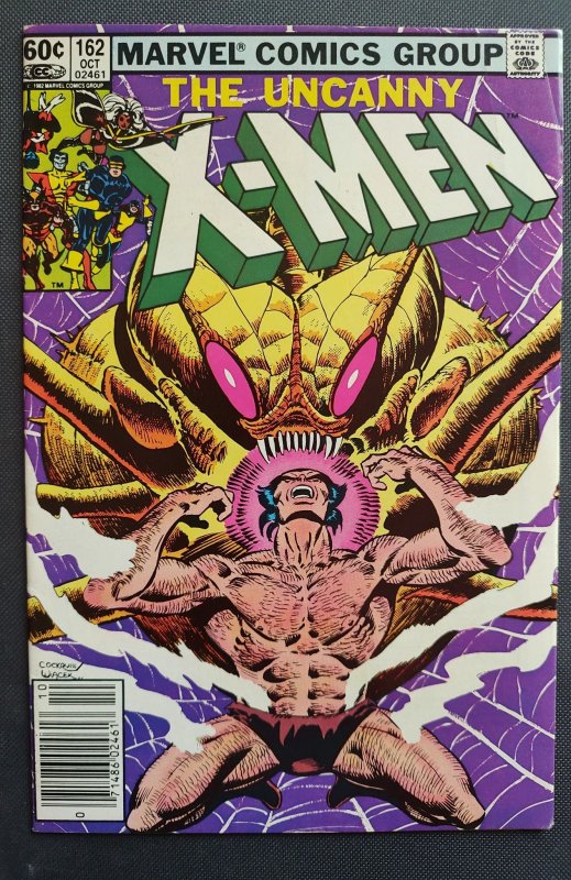 The Uncanny X-Men #162 Newsstand Edition (1982)